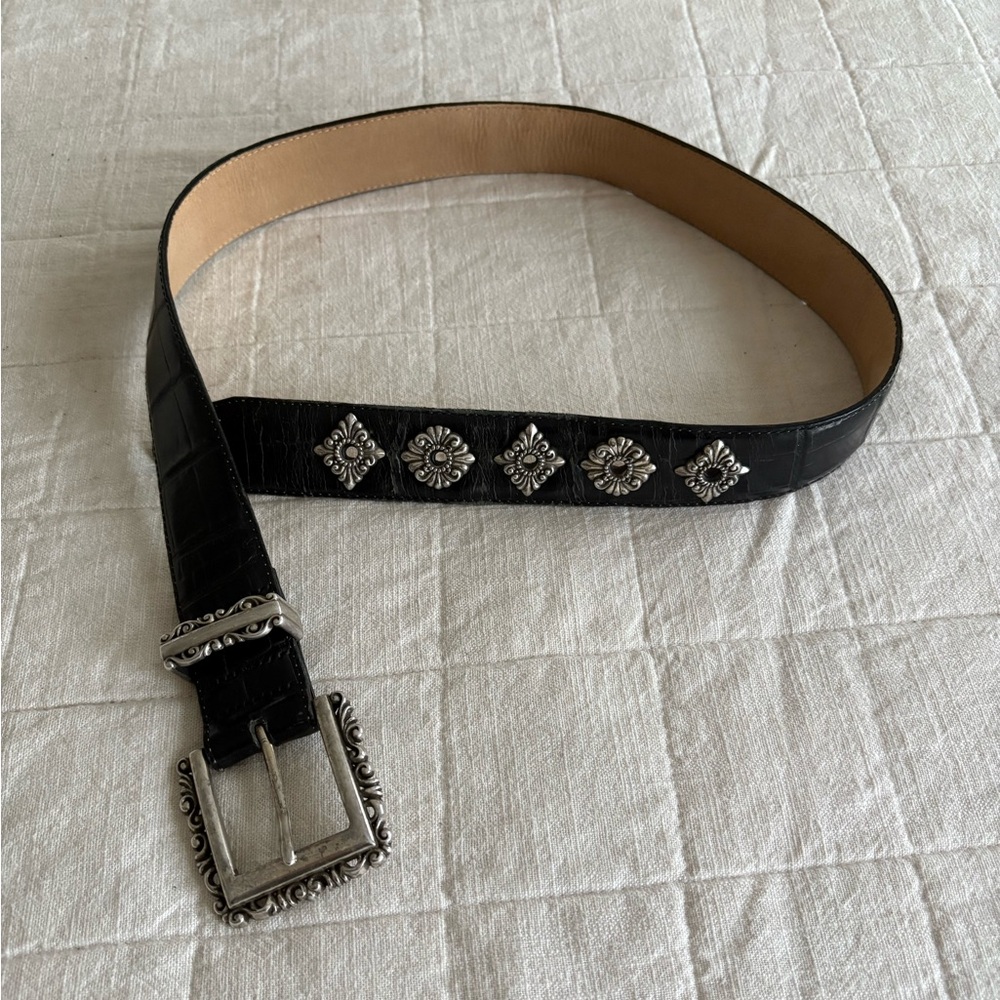 Brighton vintage genuine, leather women’s belt size small/medium